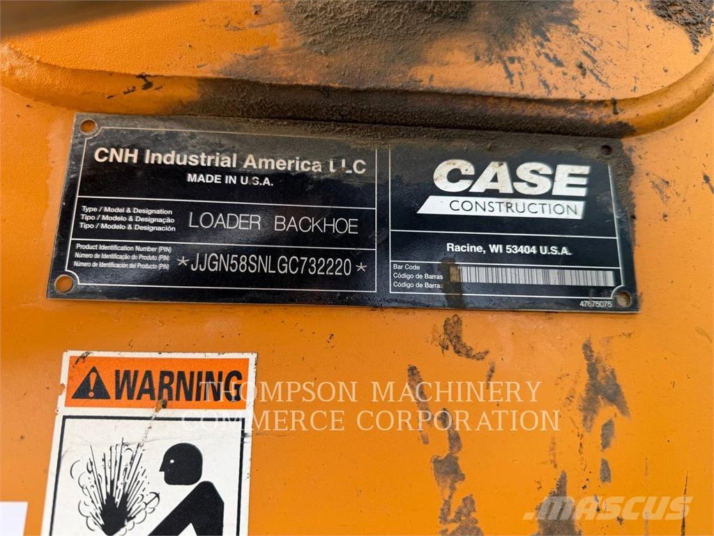 CASE 580 SUPER N لوادر ذات جرافات عكسية