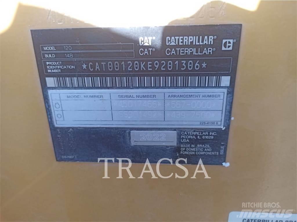 CAT 120 معدات تمهيد الطرق
