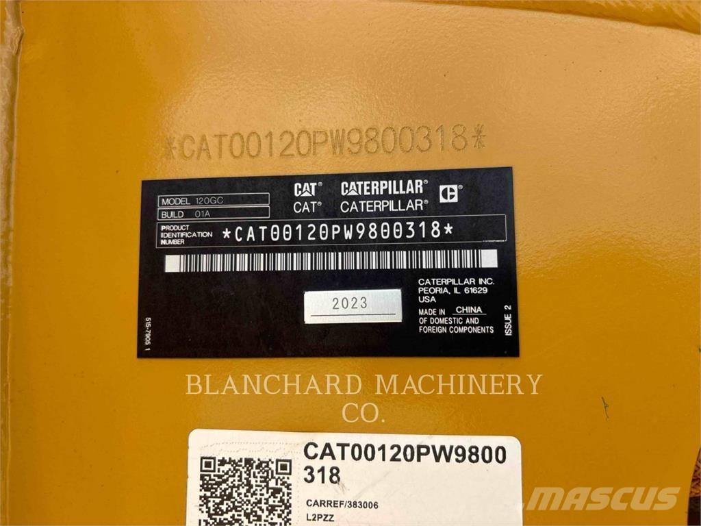 CAT 120-01GC معدات تمهيد الطرق