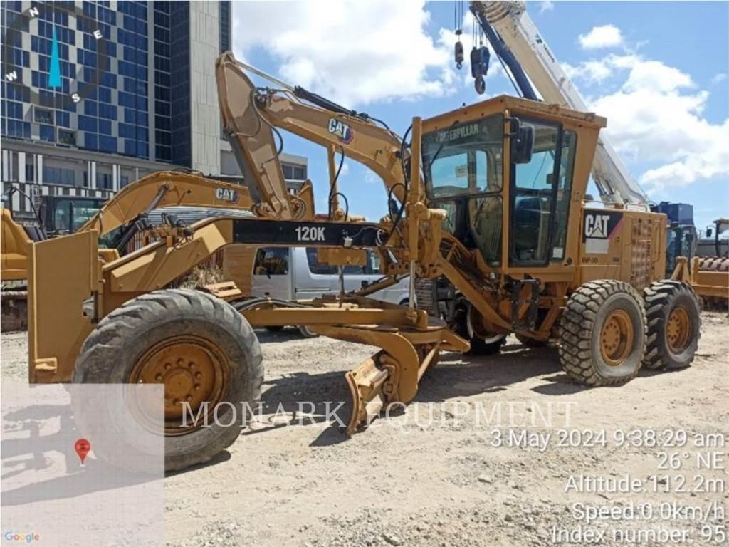 CAT 120K معدات تمهيد الطرق