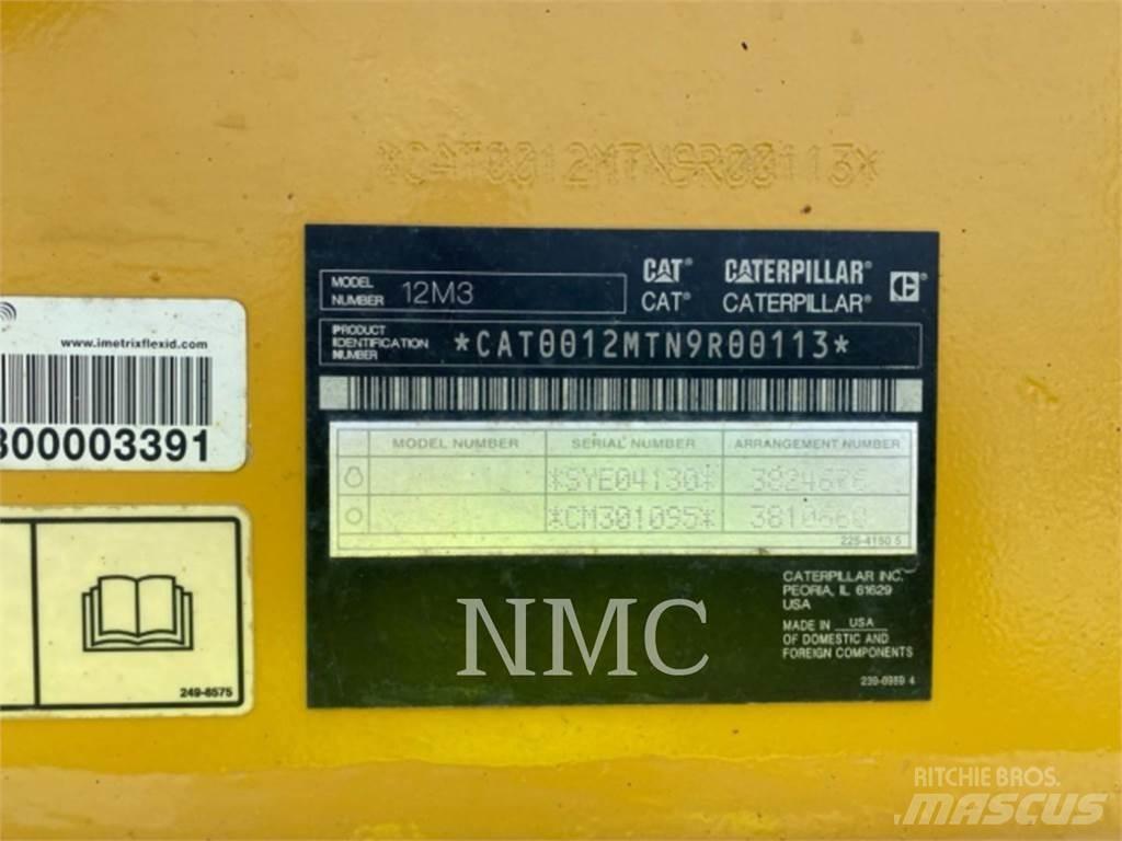CAT 12M3 معدات تمهيد الطرق