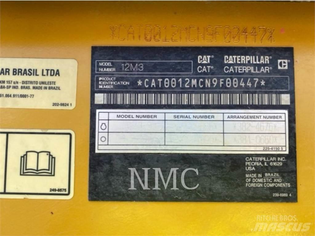 CAT 12M3 معدات تمهيد الطرق
