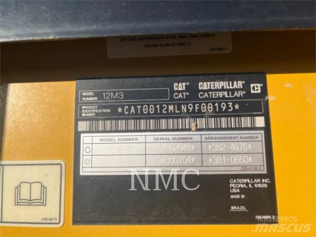 CAT 12M3 معدات تمهيد الطرق