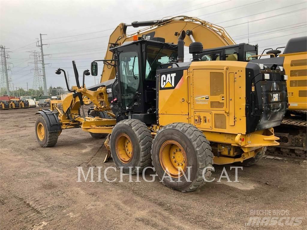 CAT 12M3 AWD معدات تمهيد الطرق