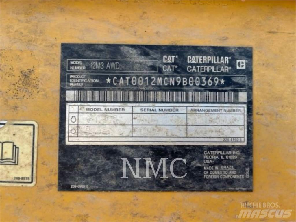 CAT 12M3AWD معدات تمهيد الطرق