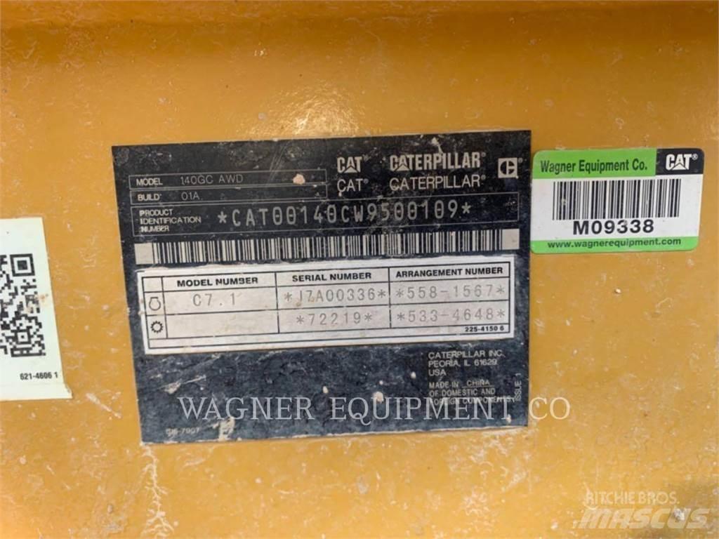 CAT 140GC AWD معدات تمهيد الطرق