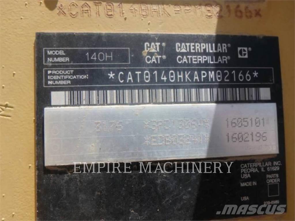 CAT 140H معدات تمهيد الطرق