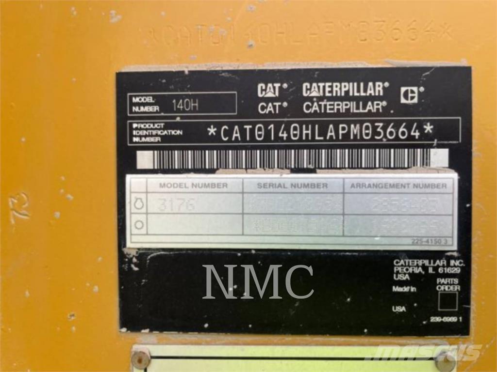 CAT 140H معدات تمهيد الطرق