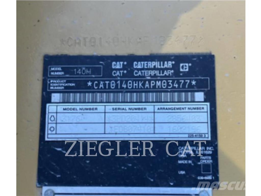 CAT 140H معدات تمهيد الطرق