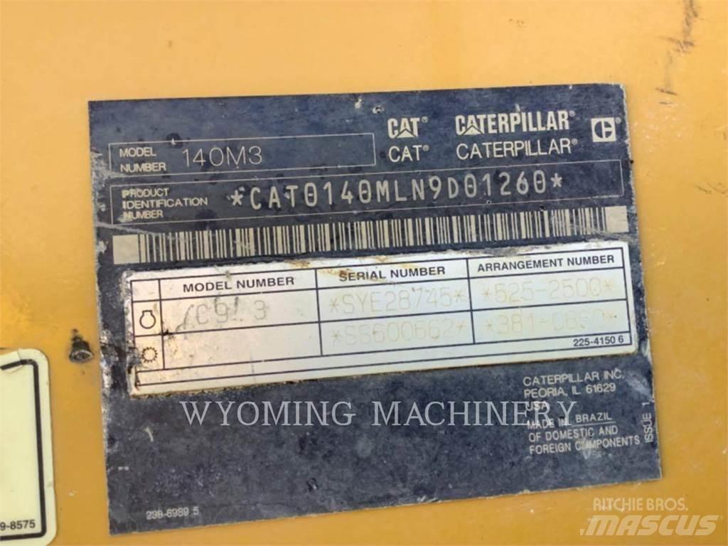 CAT 140M 3 معدات تمهيد الطرق