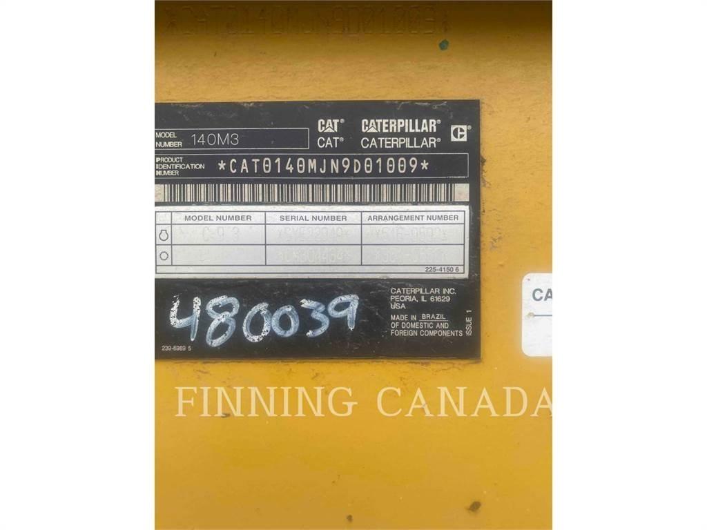 CAT 140M3 معدات تمهيد الطرق