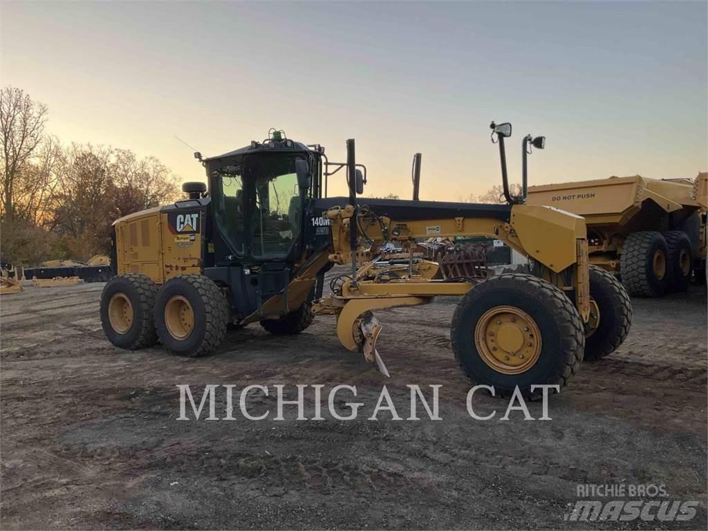 CAT 140M3 AWD معدات تمهيد الطرق