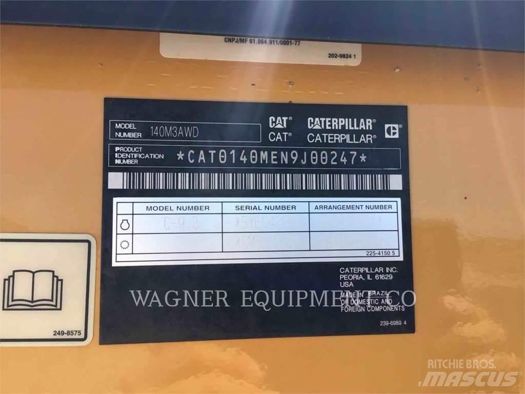 CAT 140M3 AWD معدات تمهيد الطرق