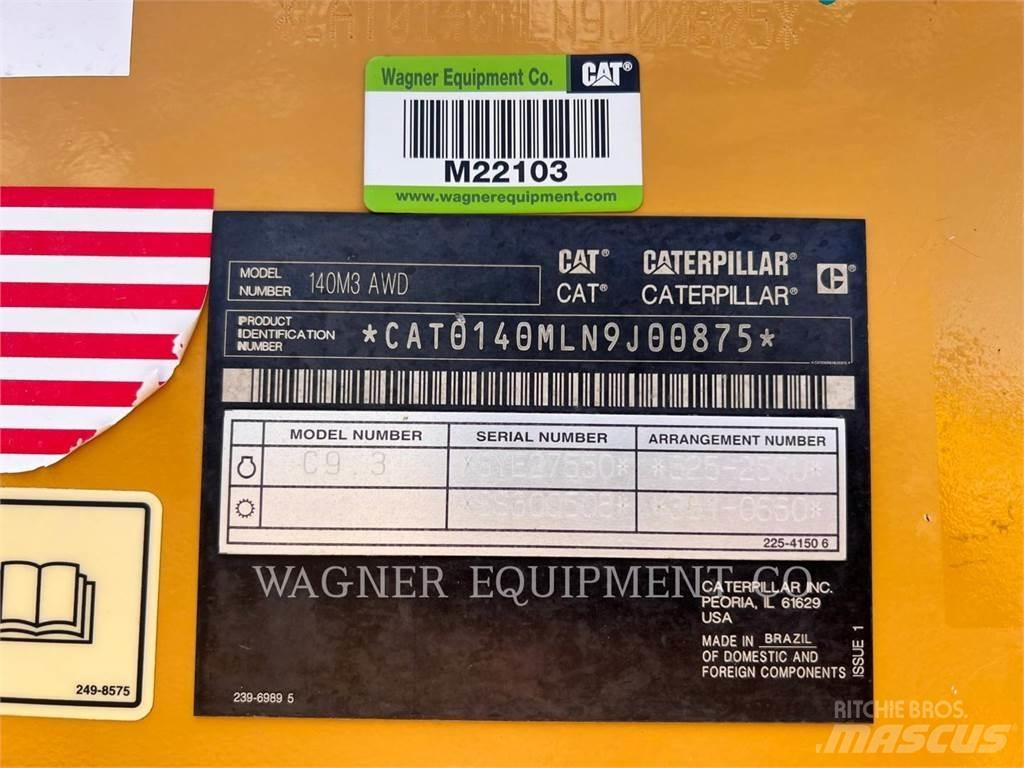 CAT 140M3 AWD معدات تمهيد الطرق