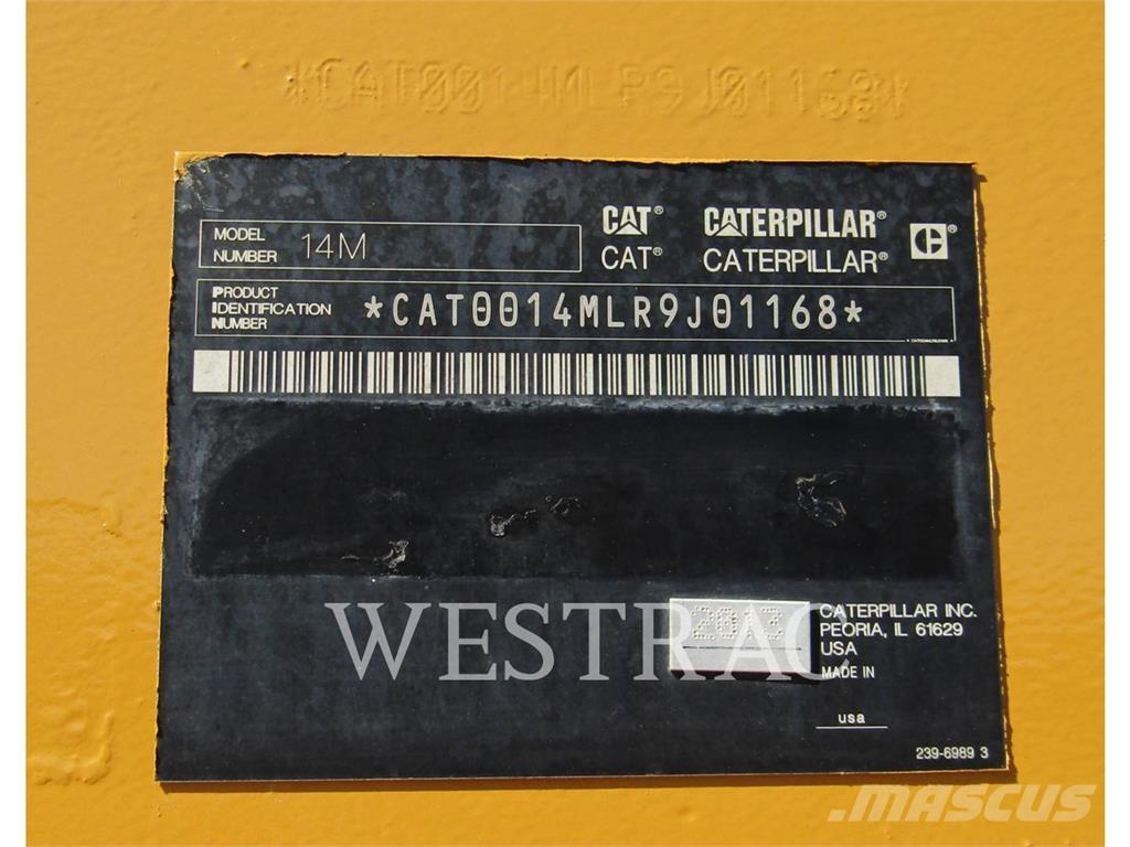 CAT 14M معدات تمهيد الطرق