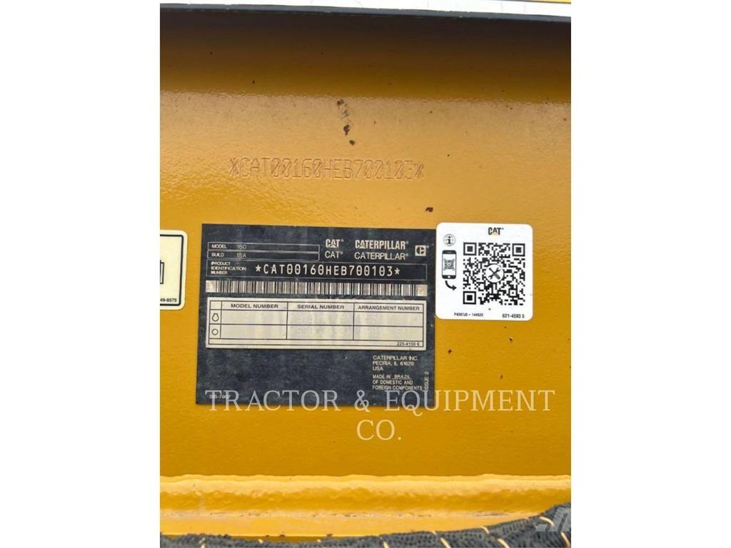 CAT 160 معدات تمهيد الطرق