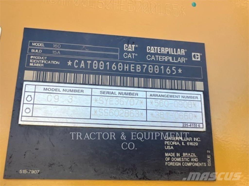 CAT 160-15AWD معدات تمهيد الطرق
