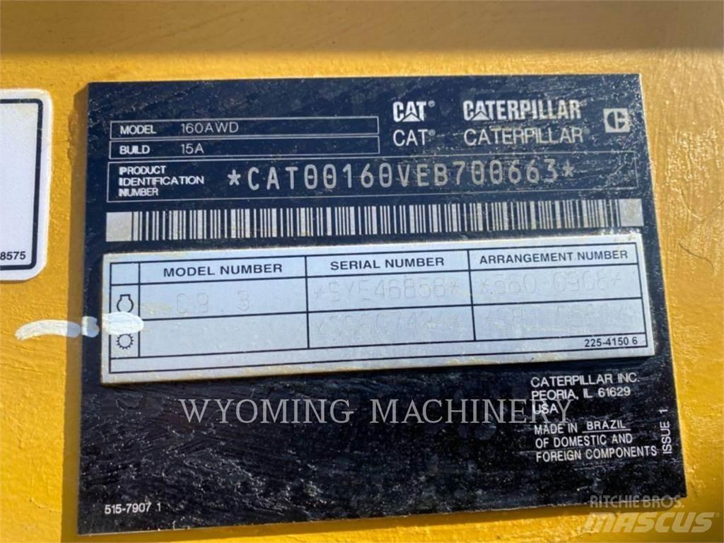 CAT 160 AWD معدات تمهيد الطرق