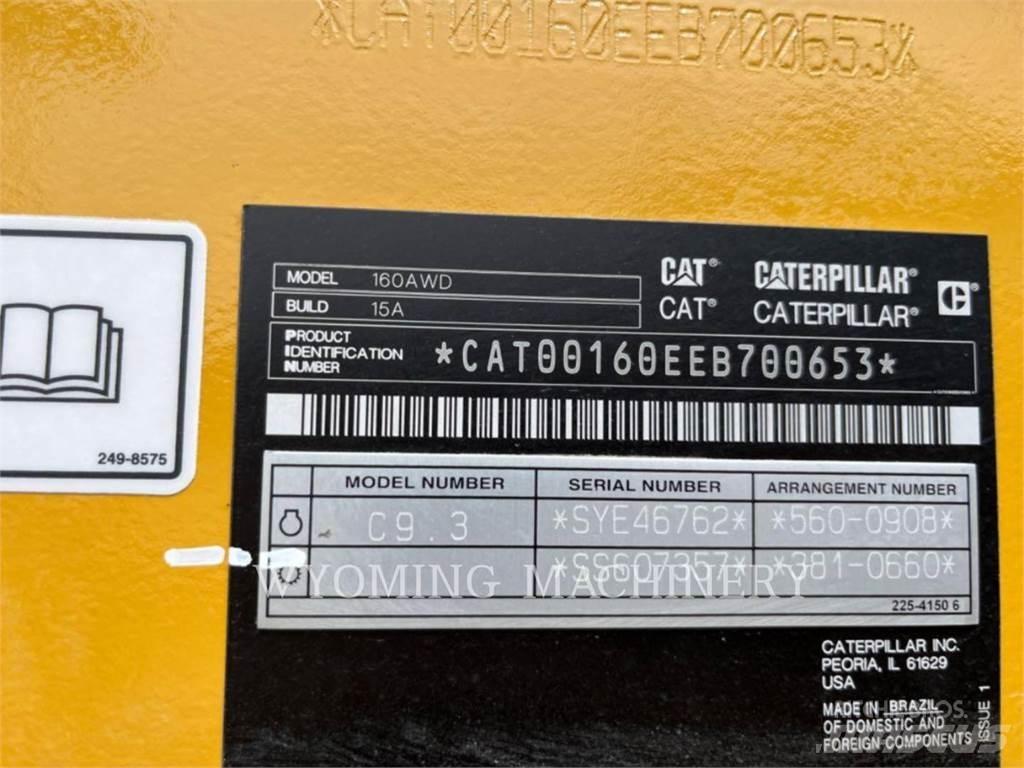 CAT 160 AWD معدات تمهيد الطرق