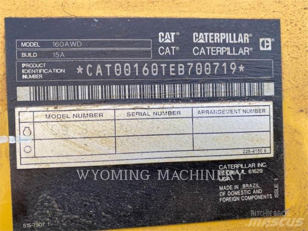 CAT 160 AWD معدات تمهيد الطرق