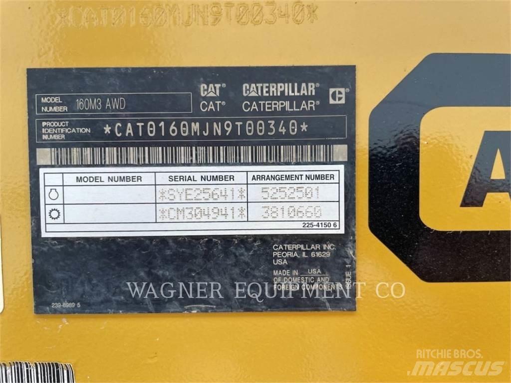CAT 160M3 AWD معدات تمهيد الطرق