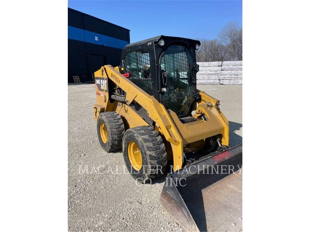 CAT 246D لوادر انزلاقية التوجيه