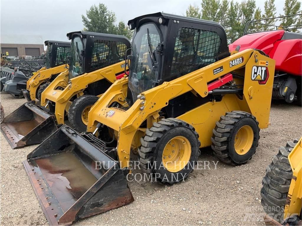 CAT 246D3 لوادر انزلاقية التوجيه