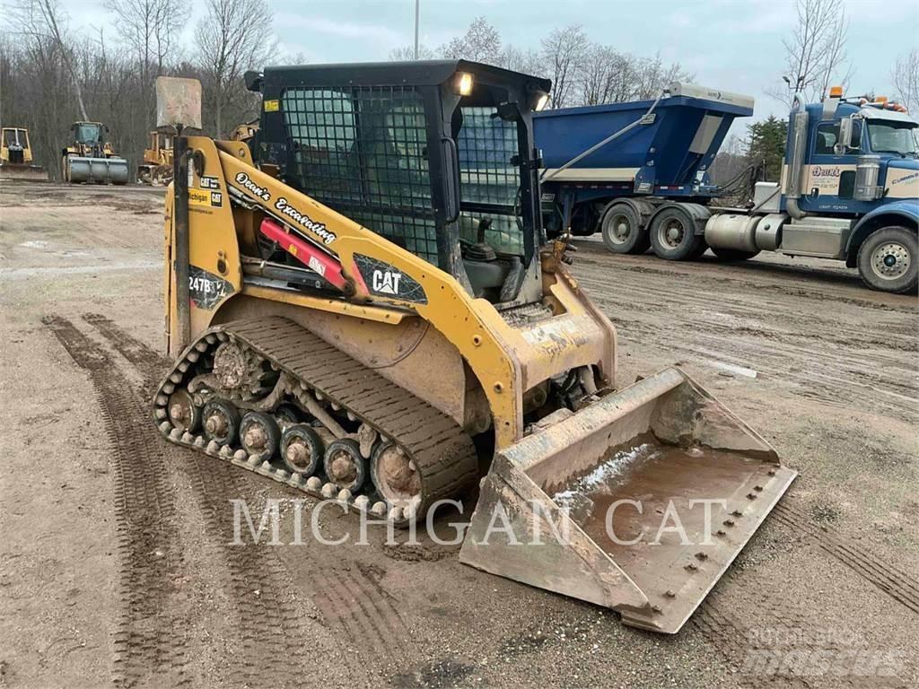 CAT 247B3 AQ لوادر انزلاقية التوجيه