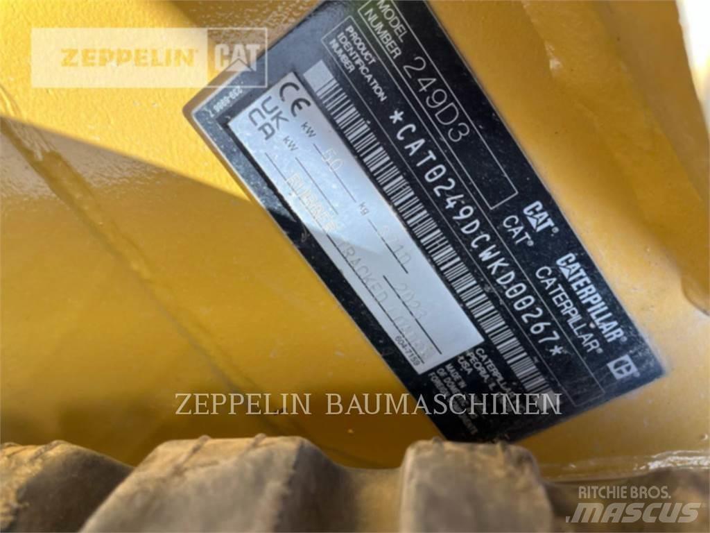 CAT 249D لوادر انزلاقية التوجيه
