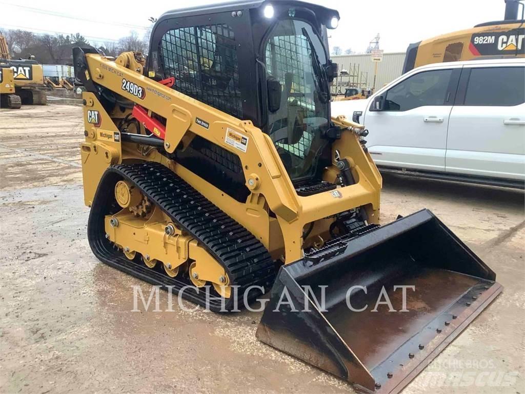 CAT 249D3 AQB لوادر انزلاقية التوجيه