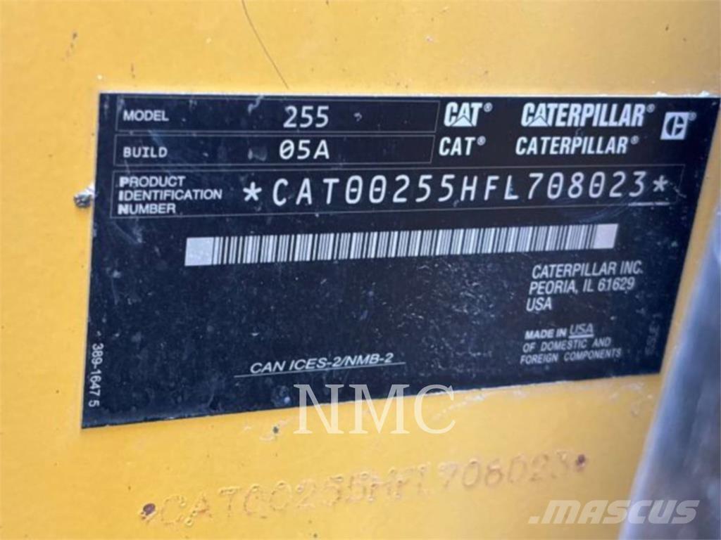 CAT 255-05 لوادر زحافة