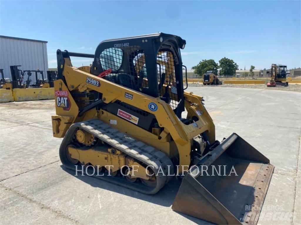 CAT 259 HF لوادر انزلاقية التوجيه