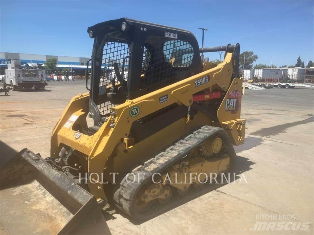 CAT 259 HF لوادر انزلاقية التوجيه