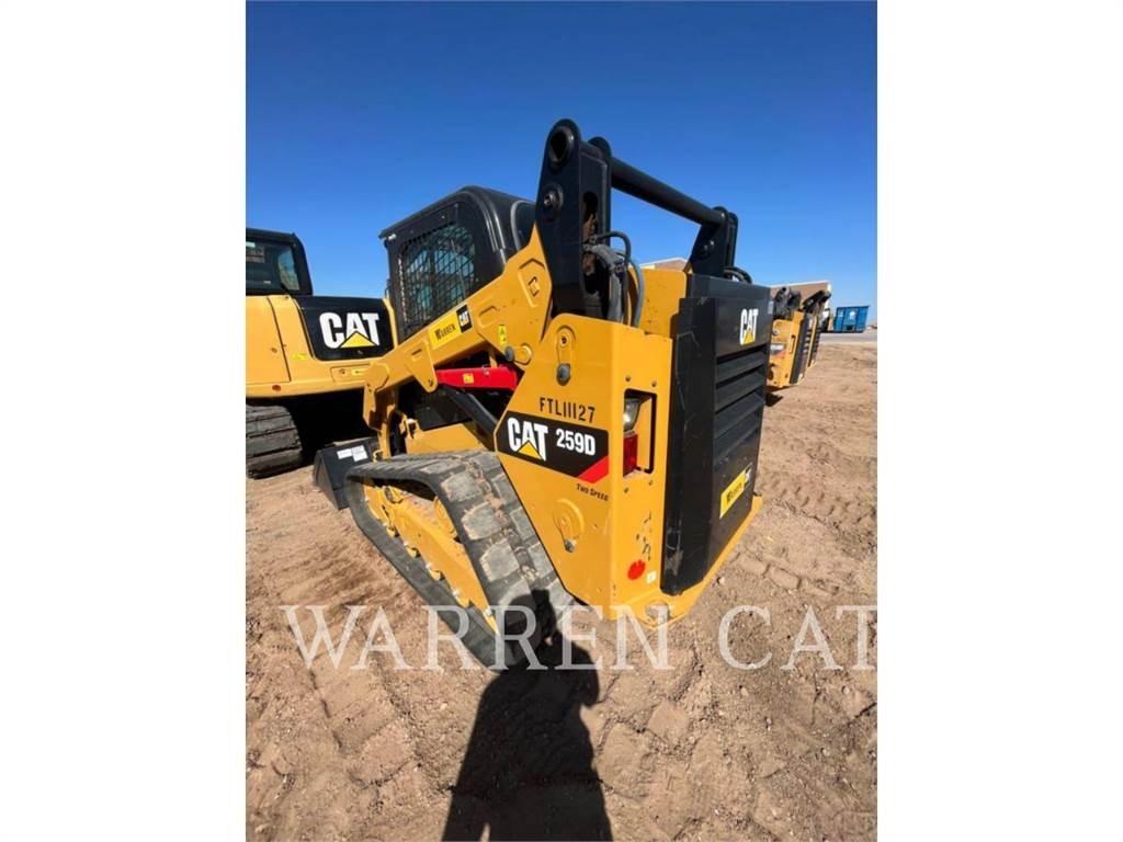 CAT 259D لوادر انزلاقية التوجيه