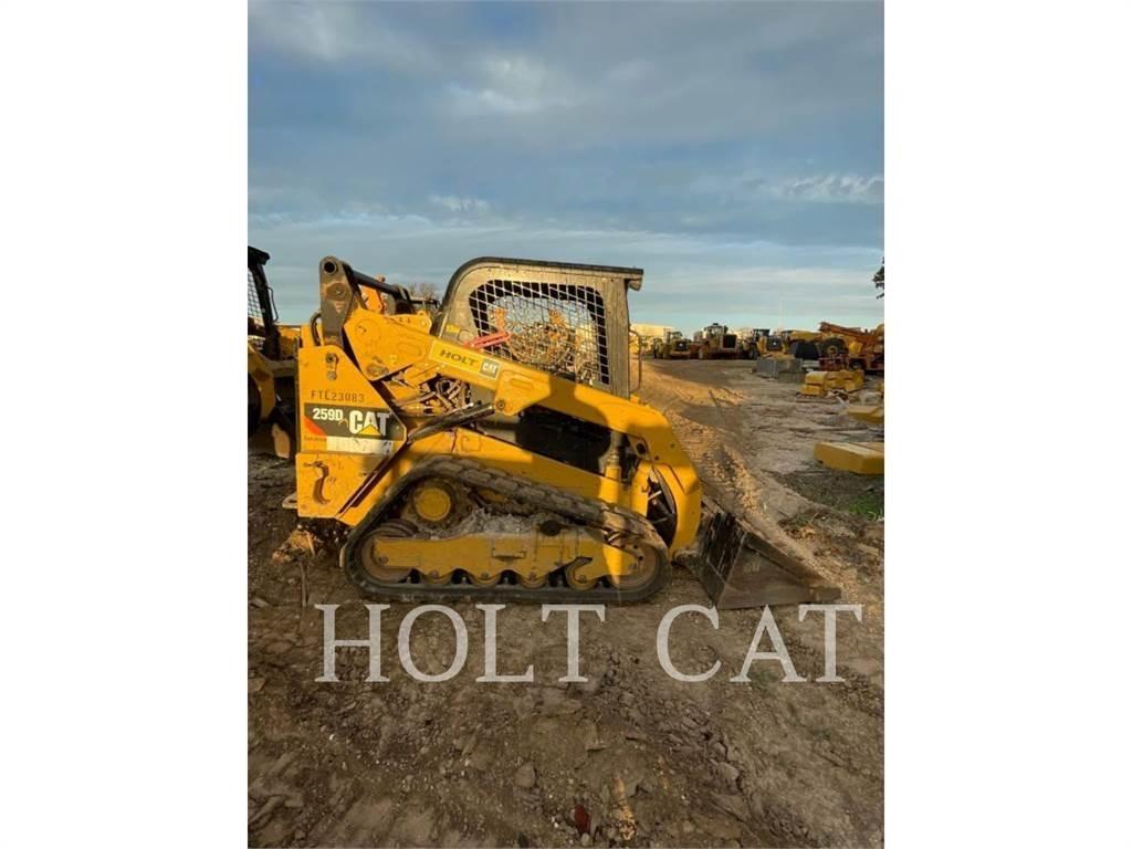 CAT 259D لوادر انزلاقية التوجيه