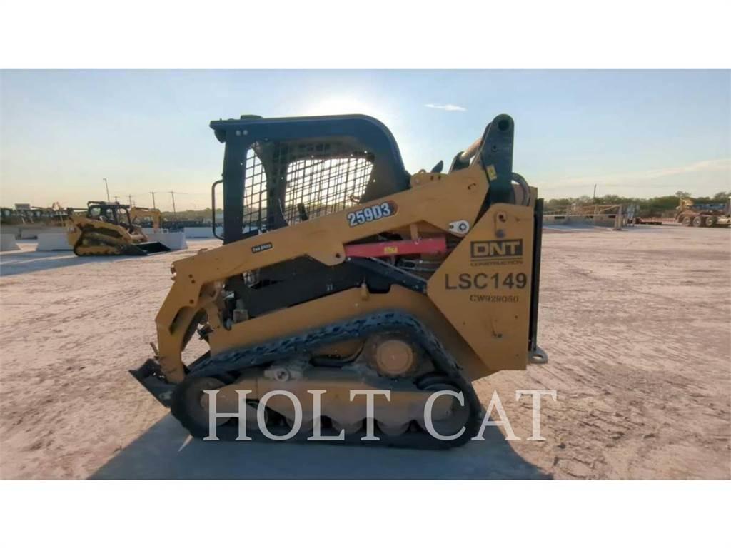 CAT 259D لوادر انزلاقية التوجيه