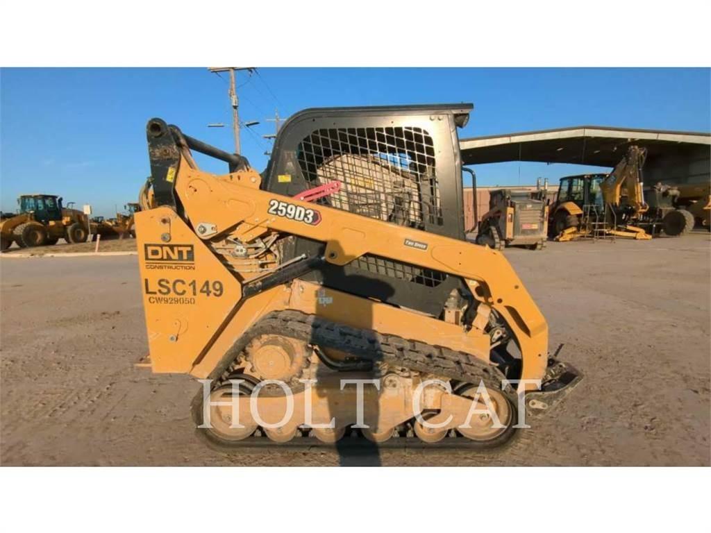 CAT 259D لوادر انزلاقية التوجيه