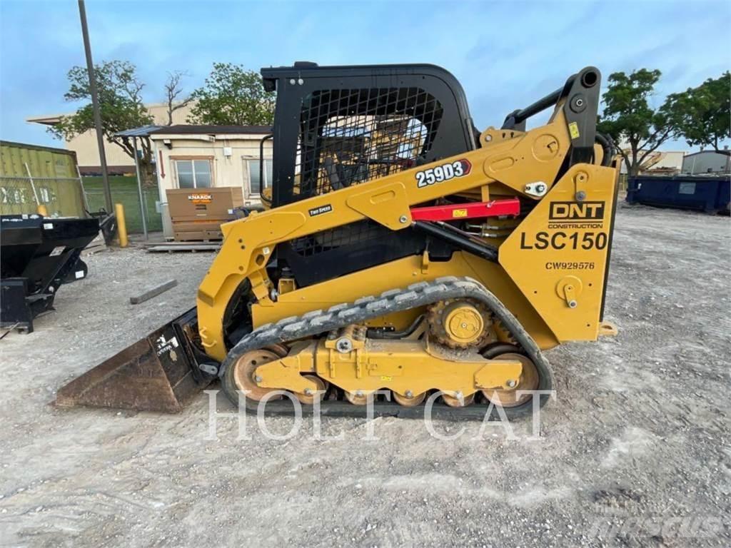 CAT 259D لوادر انزلاقية التوجيه