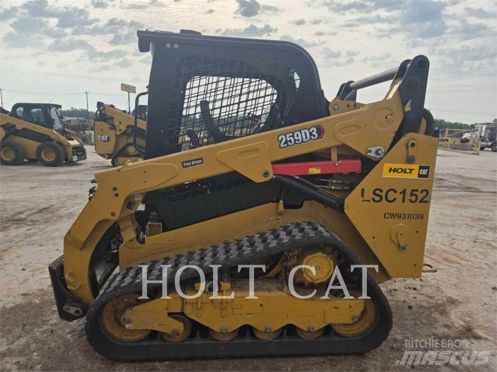 CAT 259D لوادر انزلاقية التوجيه