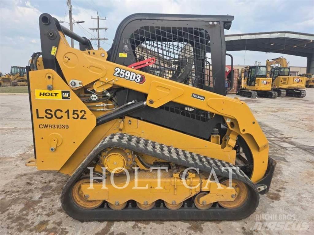 CAT 259D لوادر انزلاقية التوجيه
