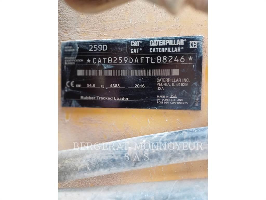 CAT 259D لوادر زحافة