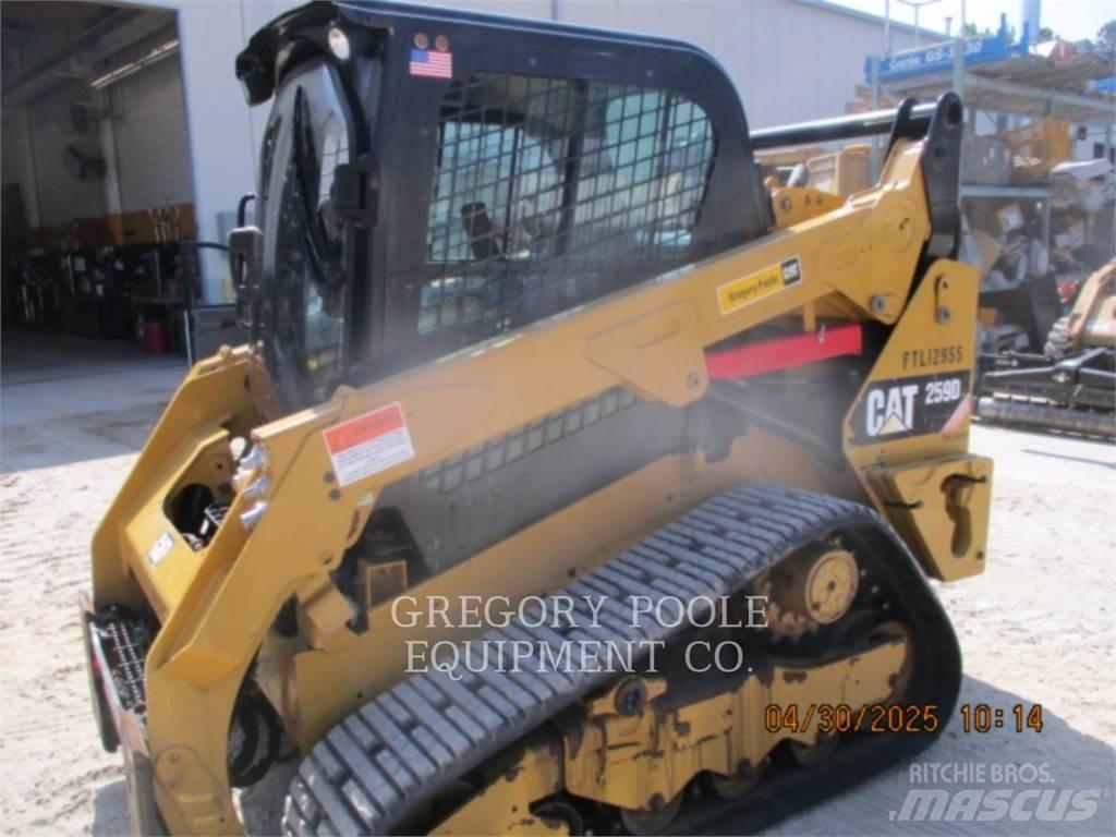 CAT 259D لوادر زحافة
