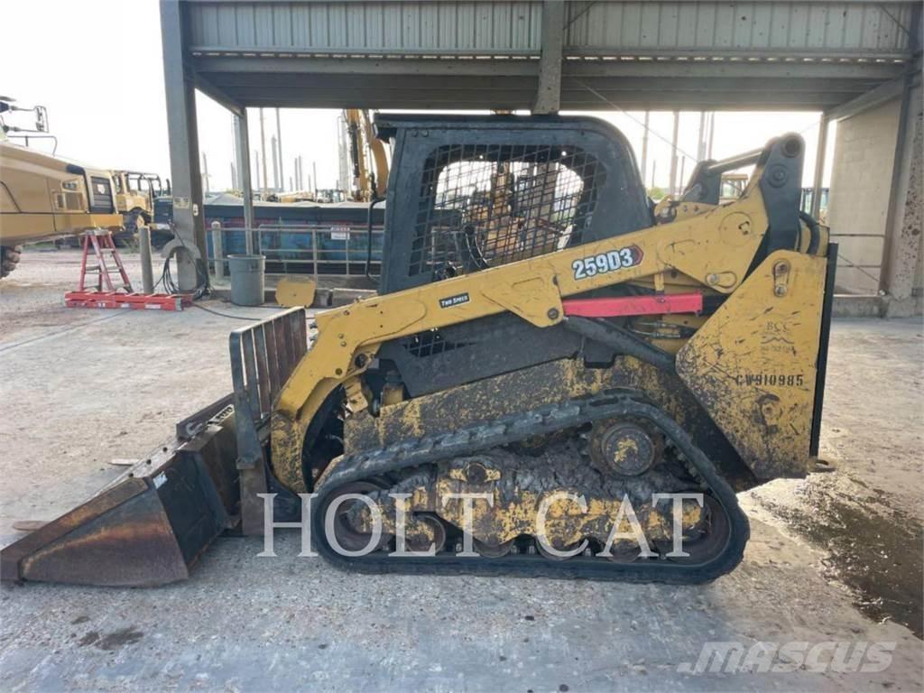 CAT 259D لوادر انزلاقية التوجيه