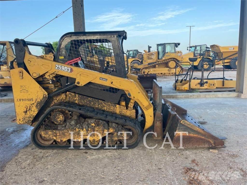 CAT 259D لوادر انزلاقية التوجيه