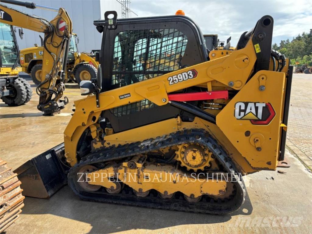 CAT 259D لوادر انزلاقية التوجيه