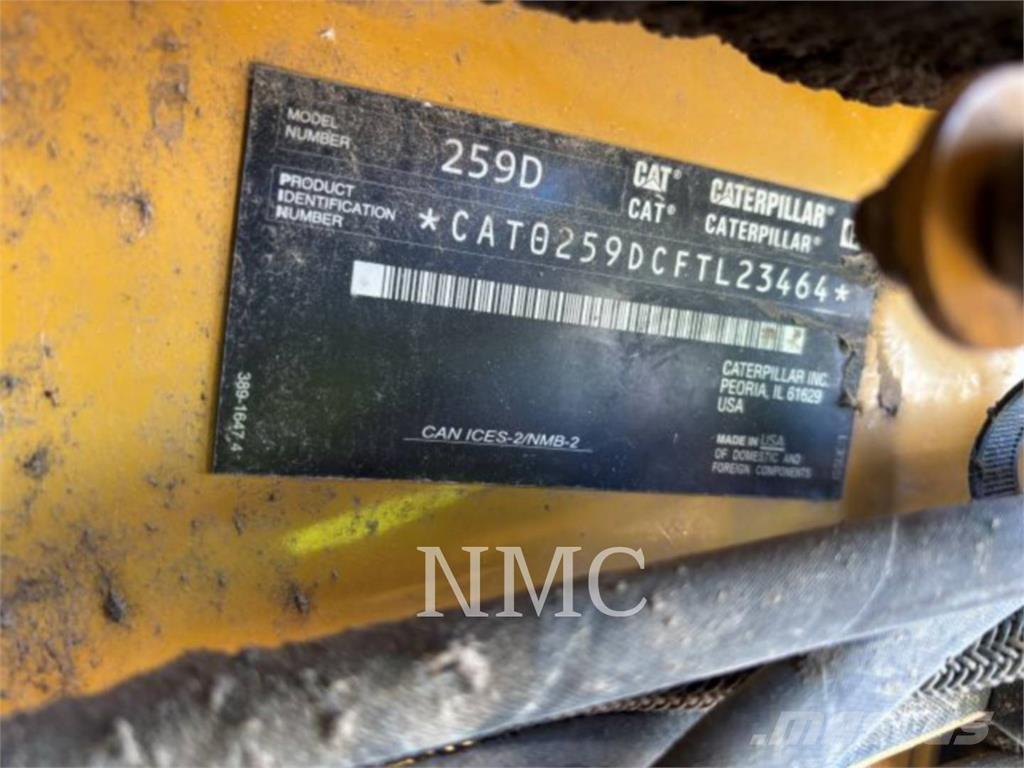 CAT 259D لوادر انزلاقية التوجيه