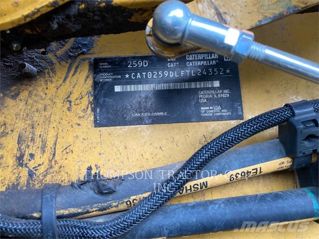 CAT 259D لوادر زحافة