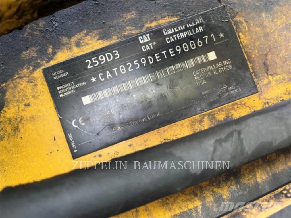 CAT 259D لوادر انزلاقية التوجيه