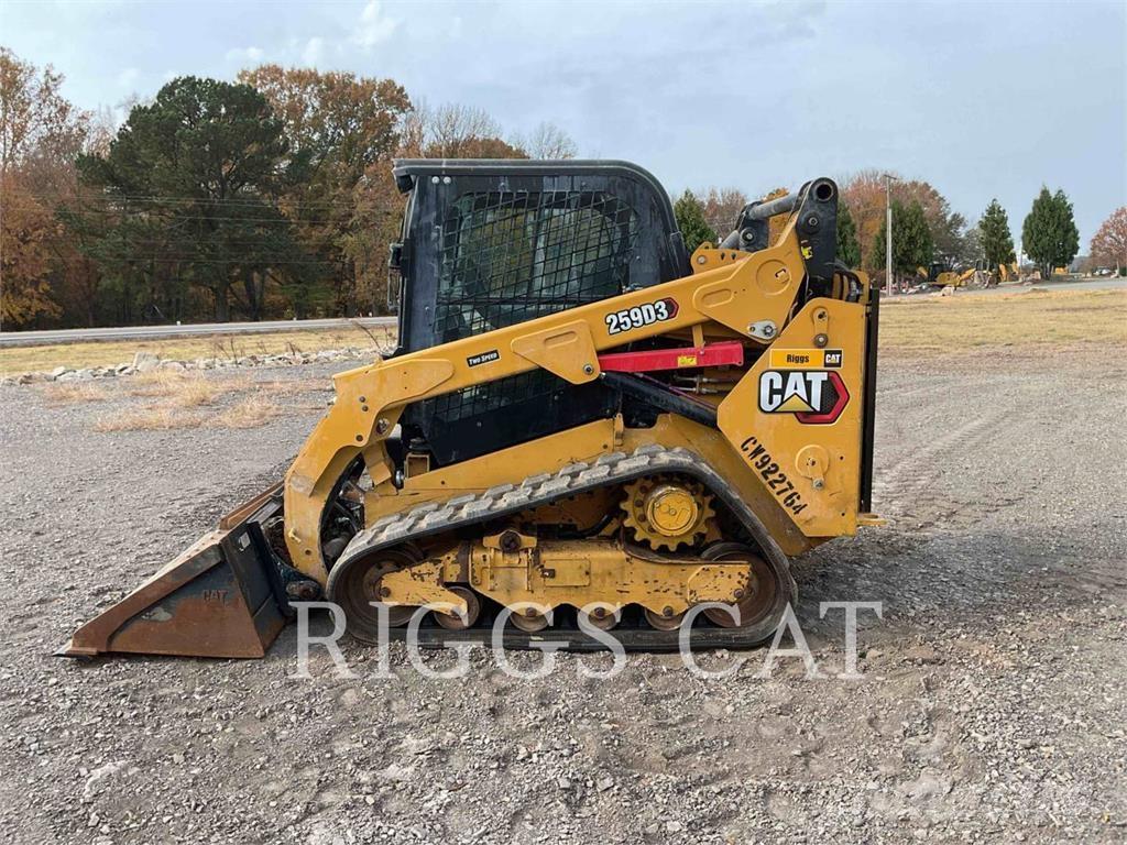 CAT 259D A لوادر انزلاقية التوجيه