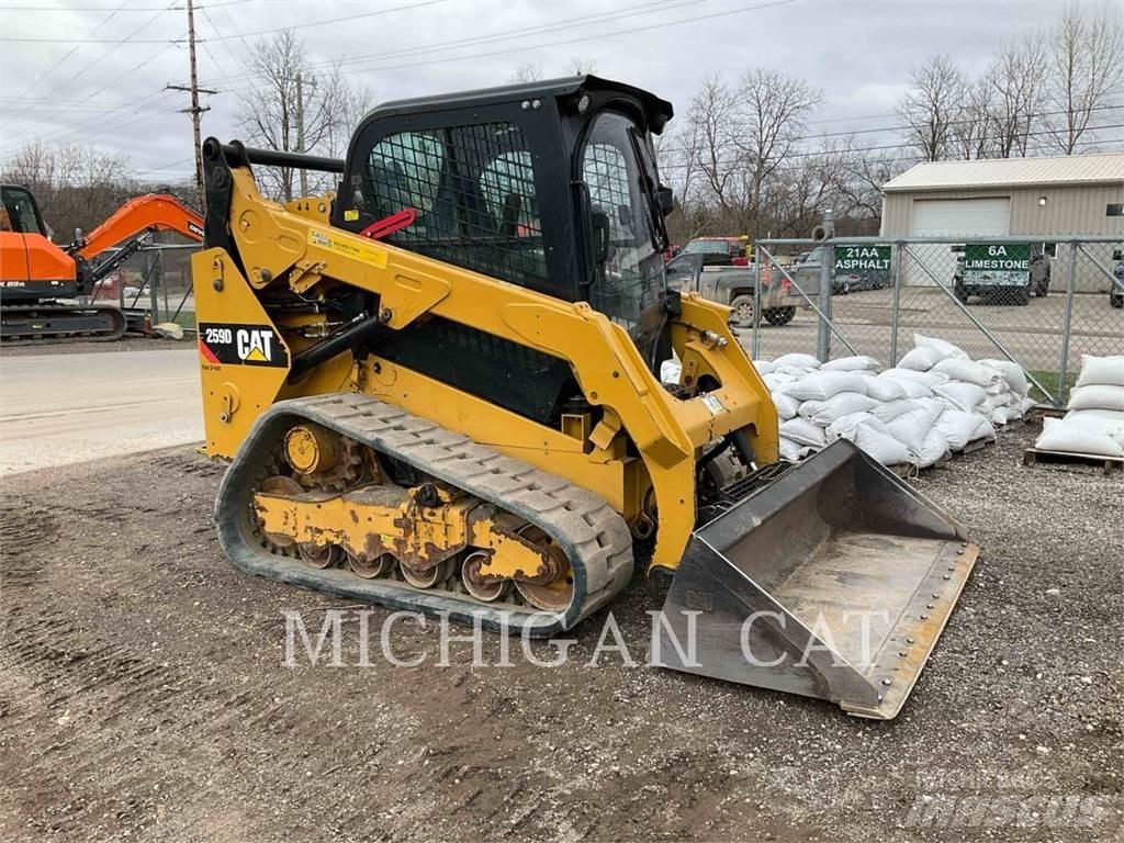 CAT 259D A2Q لوادر انزلاقية التوجيه
